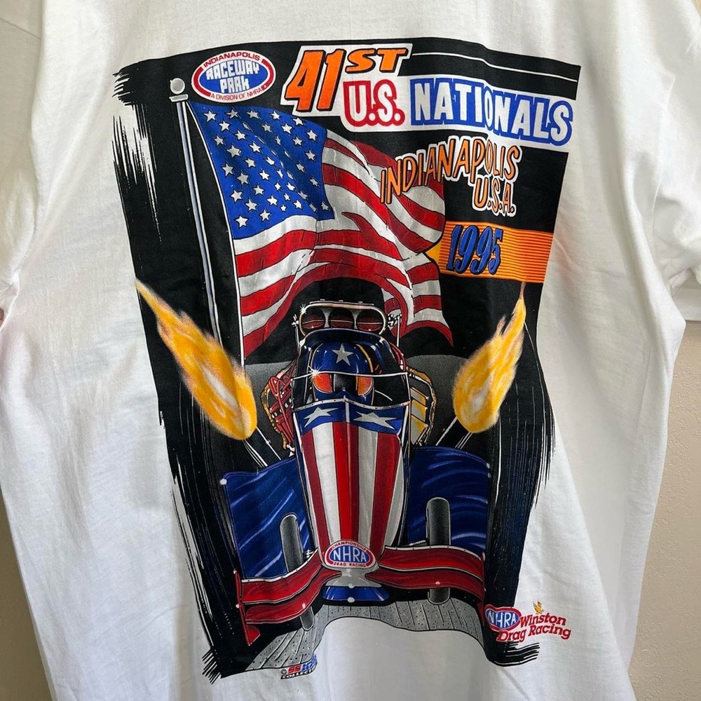 Vintage 90’s NHRA Nationals T-shirt - Picture 2 of 8